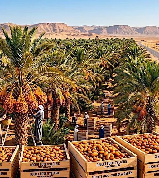 Deglet Nour d'Algérie cherche son alors que la production augmente même en Tunisie et la consommation diminue