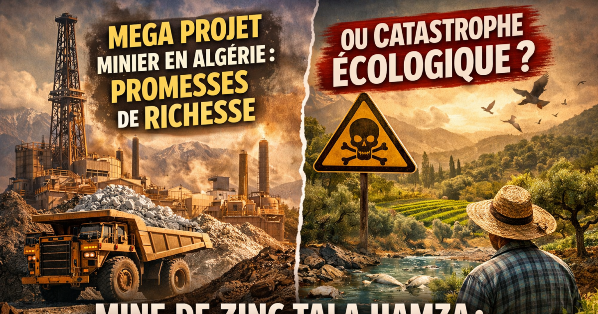 Le lancement des travaux du projet minier de Tala Hamza, tournant économique et impact écologique redouté