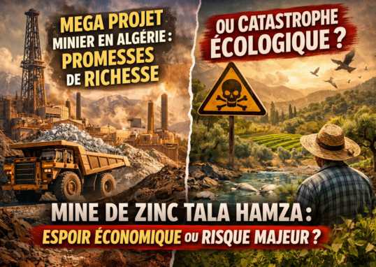 Le lancement des travaux du projet minier de Tala Hamza, tournant économique et impact écologique redouté