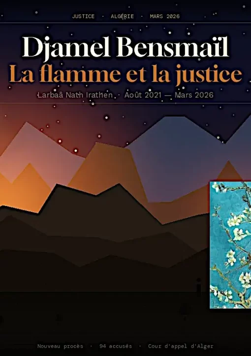 Djamel Bensmaïl, musicien, artiste peintre et militant du Hirak algérien, victime de la barbarie aveugle et de la manipulation.