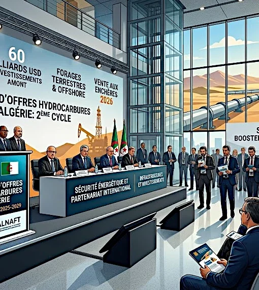 2è appel d'offres pour prospection du pétrole en Algérie