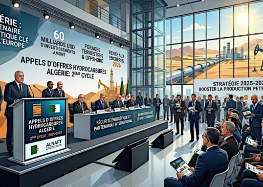 2è appel d'offres pour prospection du pétrole en Algérie
