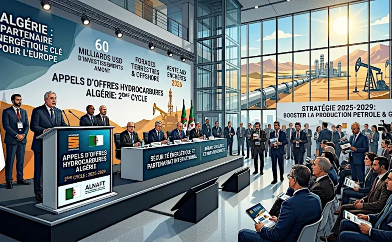 2è appel d'offres pour prospection du pétrole en Algérie