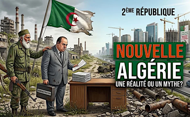 La nouvelle Algérie n'est pas la 2ème république car elle maintient le système décadent figé et inerte