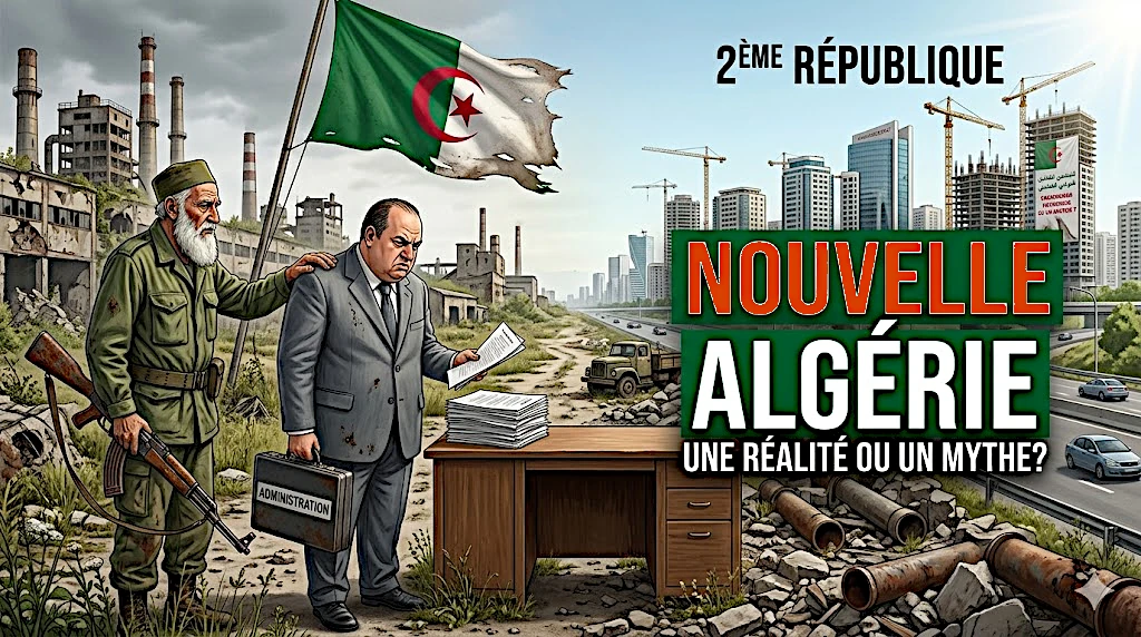 La nouvelle Algérie n'est pas la 2ème république car elle maintient le système décadent figé et inerte