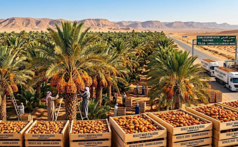Deglet Nour d'Algérie cherche son alors que la production augmente même en Tunisie et la consommation diminue