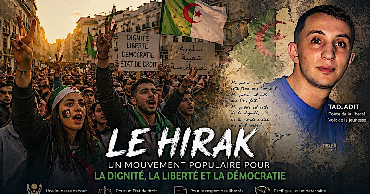 Algérie: Le procès contre le poète du Hirak Mohamed Tadjadit doit être annulé, selon des experts de l'ONU