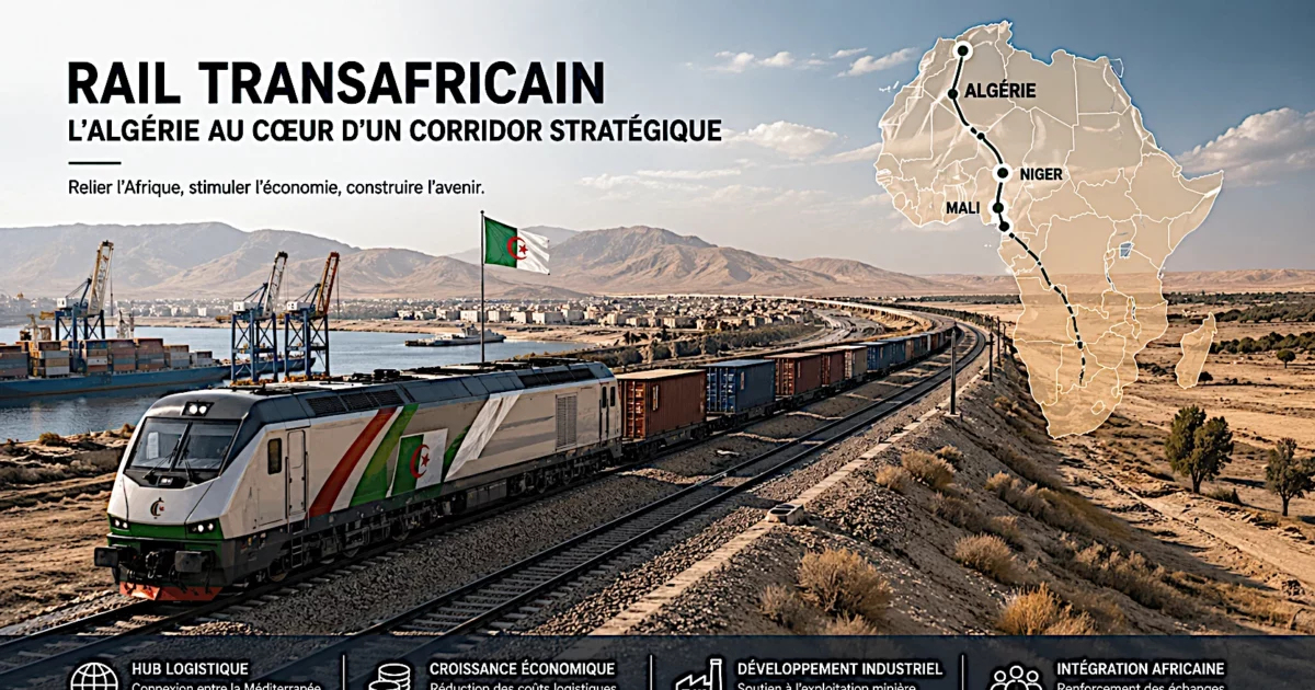 Ce rail permet inéluctablement, à l'Algérie, de renforcer les liens avec les pays africains