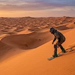 En Algérie, le Le surf sur sable est une aventure à ne pas manquer !