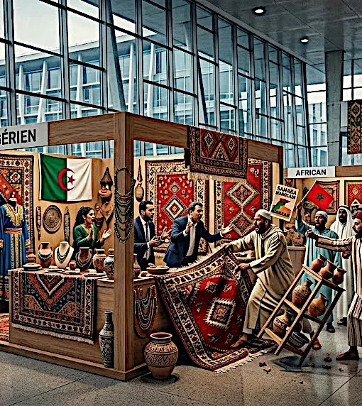 Le Makhzen s'adonne à une attaque au stand d'Algérie dans une expo de l'UNESCO