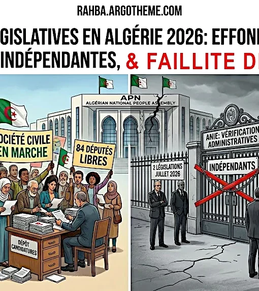 L'Algérie s'apprête à à un virage monopolistique périlleux majeur à l'occasion des élections législatives prévues 2 juillet 2026