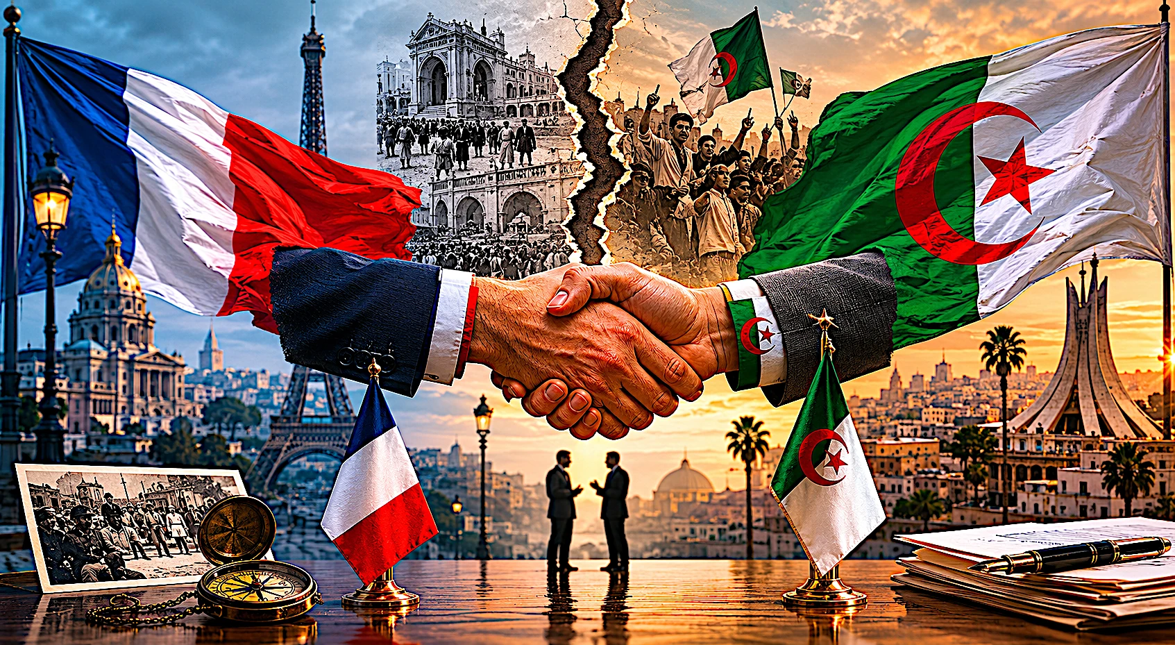 Les relations franco-algériennes sont un laboratoire des contradictions entre ex métropole et ex-colonisés
