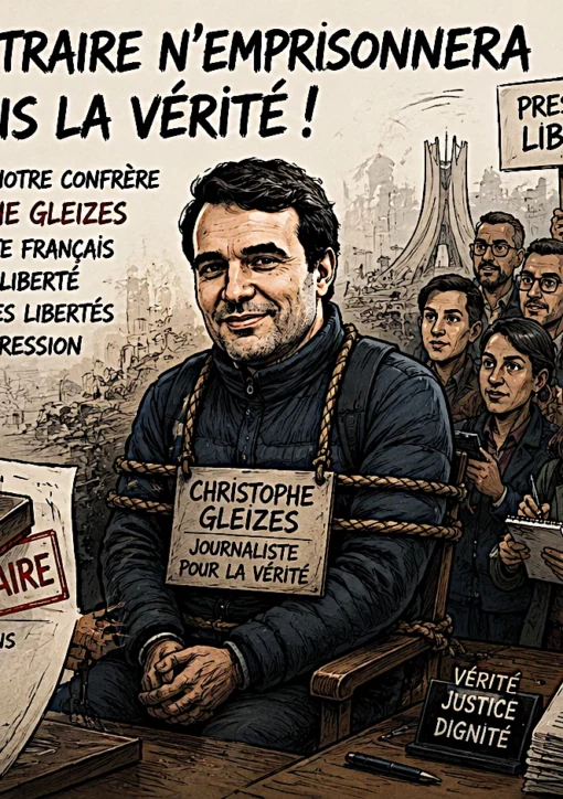 Après un an d'emprisonnement, En Algérie, le journaliste Christophe Gleizes reçoit enfin la visite d'un consul français.
