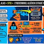 Le monde de la cybercriminalité vient de subir un nouveau coup de filet avec l'extradition récente vers les États-Unis d'un ressortissant algérien. Il s'agit d'Abdellah Belmilli